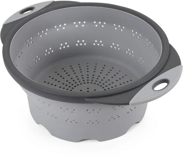 dexas-scolapasta-collassabile-rotondo-25-cm-con-base-autoportante-pieghevole-e-l image 1