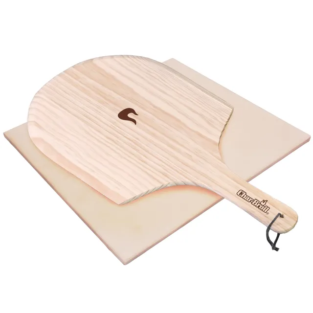 char-broil-140-787-set-pietra-per-pizza-rettangolare-40x35-cm-in-cordierite-con- image 1