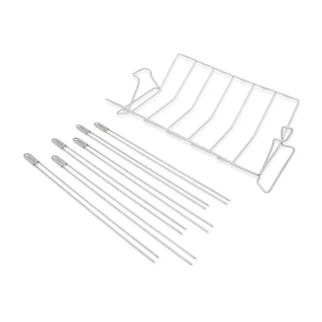 broil-king-multi-rack-skewer-kit-set-3-in-1-con-griglia-per-arrosti-portacostine image 1