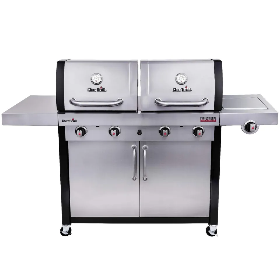 char-broil-professional-4600-s-barbecue-a-gas-tru-infrared-3-fuochi-in-acciaio-i image 1