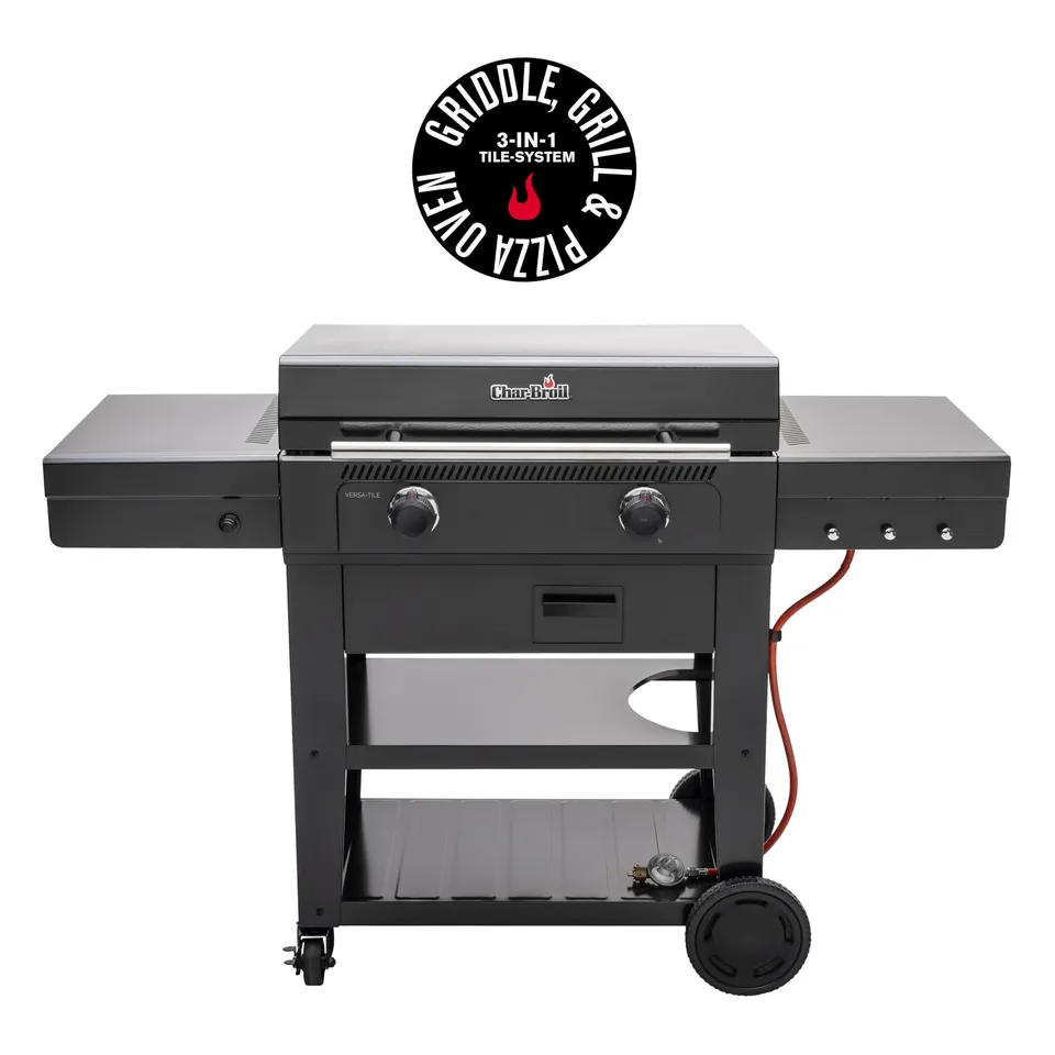 char-broil-versa-tile-griglia-a-gas-3-in-1-griddle-grill-e-forno-per-pizza-con-s image 1
