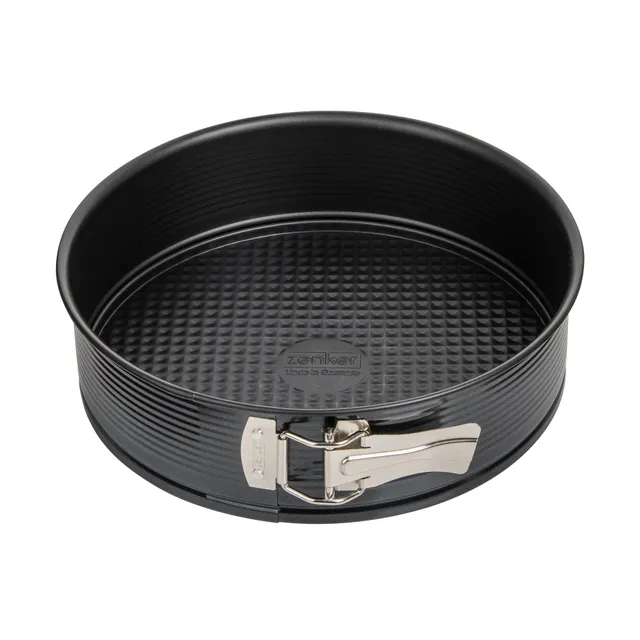 zenker-black-metallic-tortiera-apribile-24-x-6-5-cm-in-carbon-steel-con-rivestim image 1