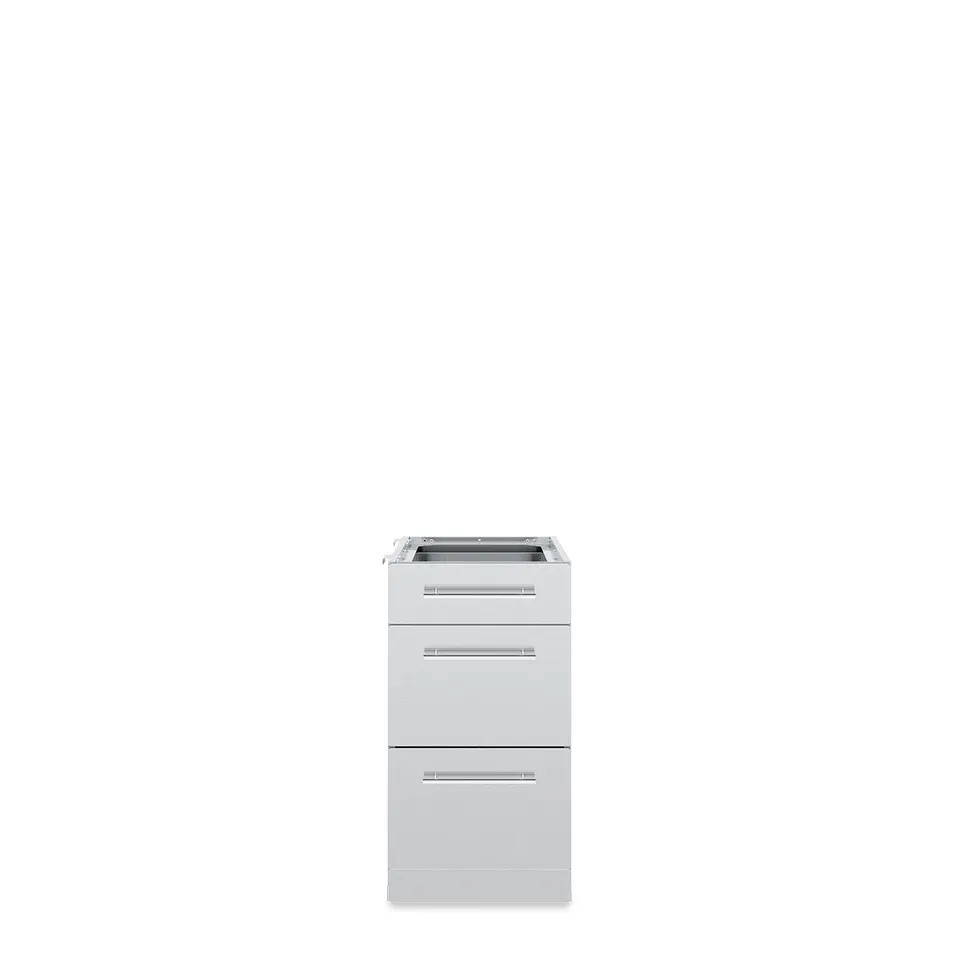 broil-king-3-drawer-stainless-steel-cabinet-mobile-3-cassetti-in-acciaio-inox-30 image 1