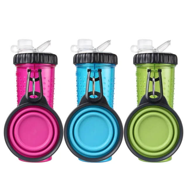dexas-snack-duo-24oz-bottiglia-per-cani-a-doppio-scomparto-acqua-e-snack-in-trit image 1