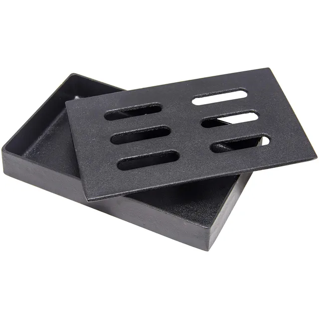 char-broil-4084804-affumicatore-in-ghisa-nero-scatola-per-affumicare-su-griglia- image 1