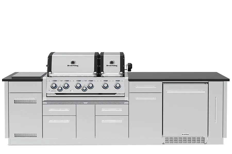 broil-king-imperial-s-690if-barbecue-a-gas-da-incasso-con-doppio-forno-indipende image 1