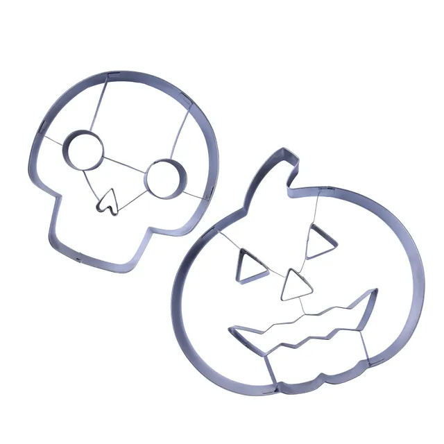 zenker-trick-or-treat-set-2-formine-tagliabiscotti-xxl-halloween-zucca-21-6-cm-e image 1
