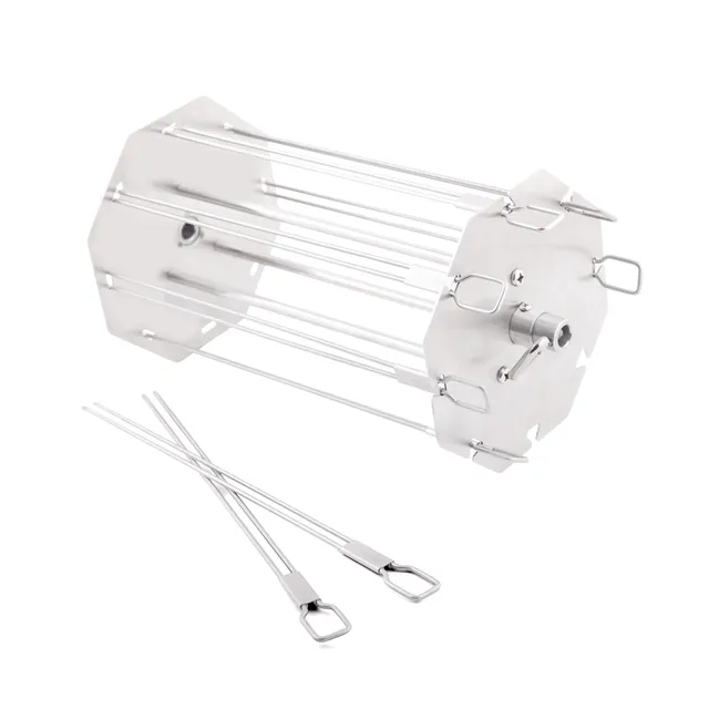 broil-king-rotary-kebab-rack-supporto-girevole-in-acciaio-inox-per-8-spiedini-co image 1