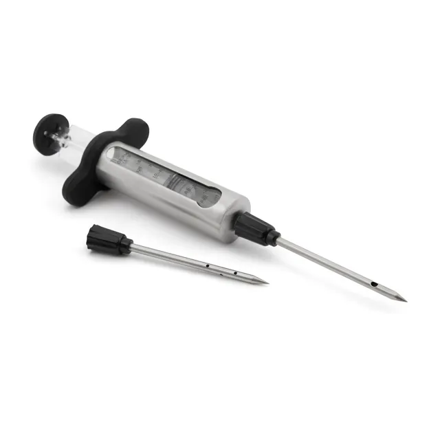 broil-king-marinade-injector-siringa-per-marinare-con-2-aghi-e-finestra-graduata image 1