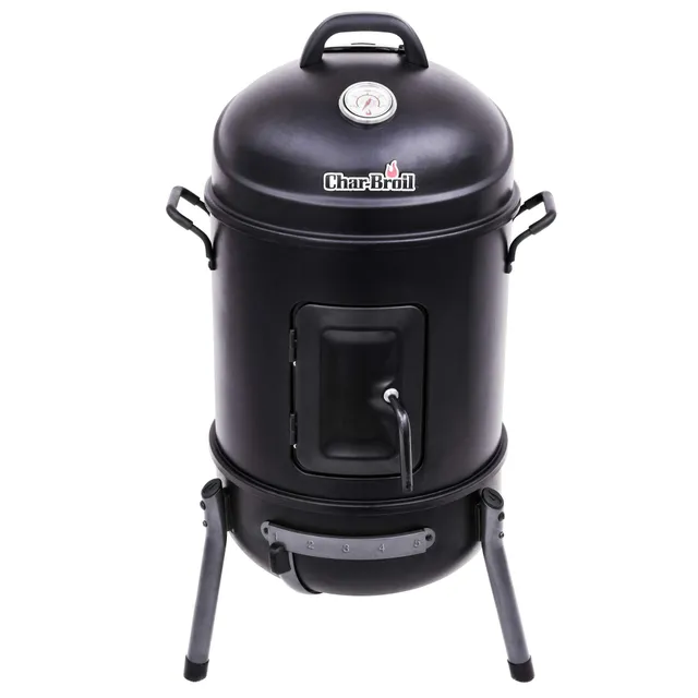 char-broil-140871-bullet-smoker-affumicatore-verticale-a-carbonella-con-griglia- image 1