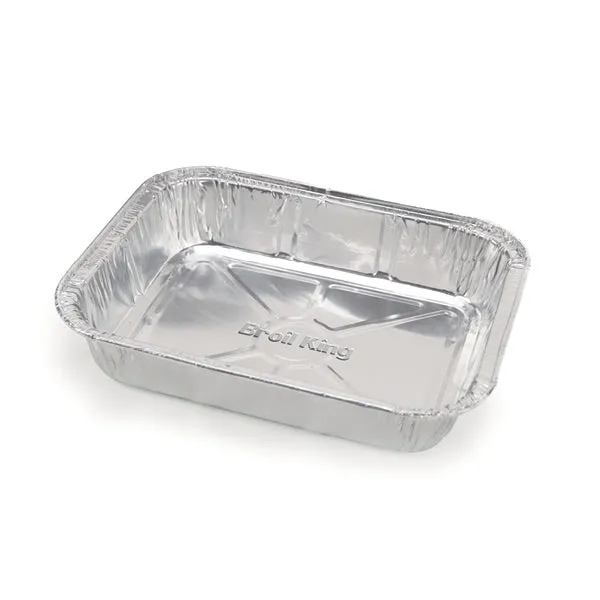 broil-king-drip-pan-set-10-vaschette-raccogli-grassi-in-alluminio-6-x-4-75-x-1-p image 1