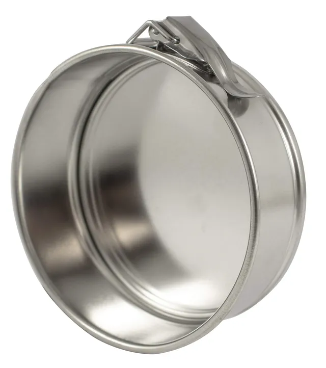 zenker-mini-tortiera-apribile-12-cm-in-acciaio-stagnato-stampo-a-cerniera-per-mo image 1