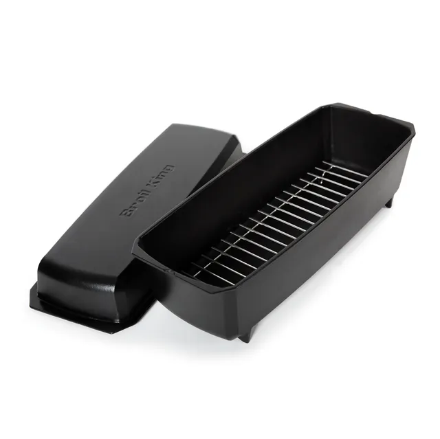 broil-king-cast-iron-rib-roaster-rostiera-in-ghisa-per-costine-in-verticale-con- image 1