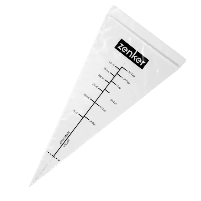 zenker-sac-poche-graduate-monouso-10-pezzi-in-plastica-professionale-30-x-15-cm- image 1