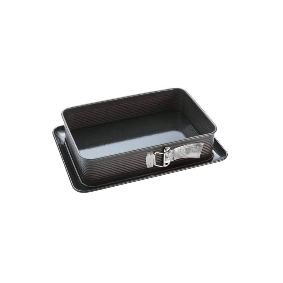 zenker-7021-teglia-apribile-per-lasagne-deluxe-base-smaltata-anti-perdita-nero-m image 1