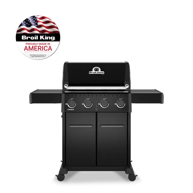 broil-king-crown-420-shadow-barbecue-a-gas-con-griglie-in-ghisa-a-3-posizioni-e- image 1
