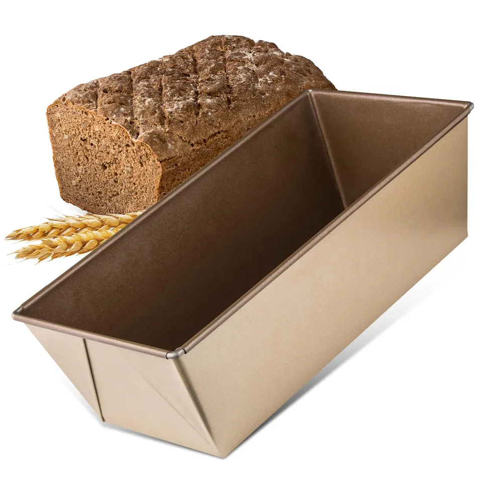 zenker-stampo-pane-maxi-plum-cake-linea-mojave-gold-31x16x10-cm-antiaderente-rin image 1
