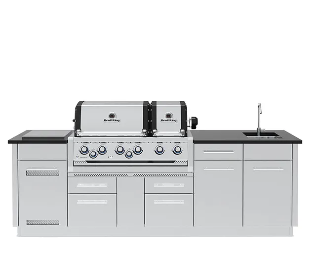 broil-king-imperial-s-690ie-barbecue-a-gas-da-incasso-con-doppio-forno-indipende image 1