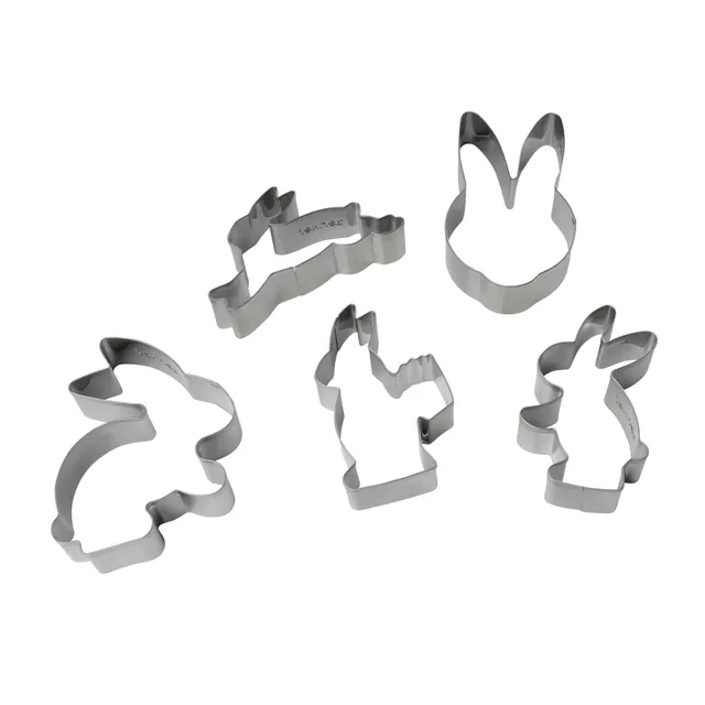 zenker-set-5-tagliabiscotti-pasqua-a-forma-di-coniglio-acciaio-inossidabile-9-3x image 1