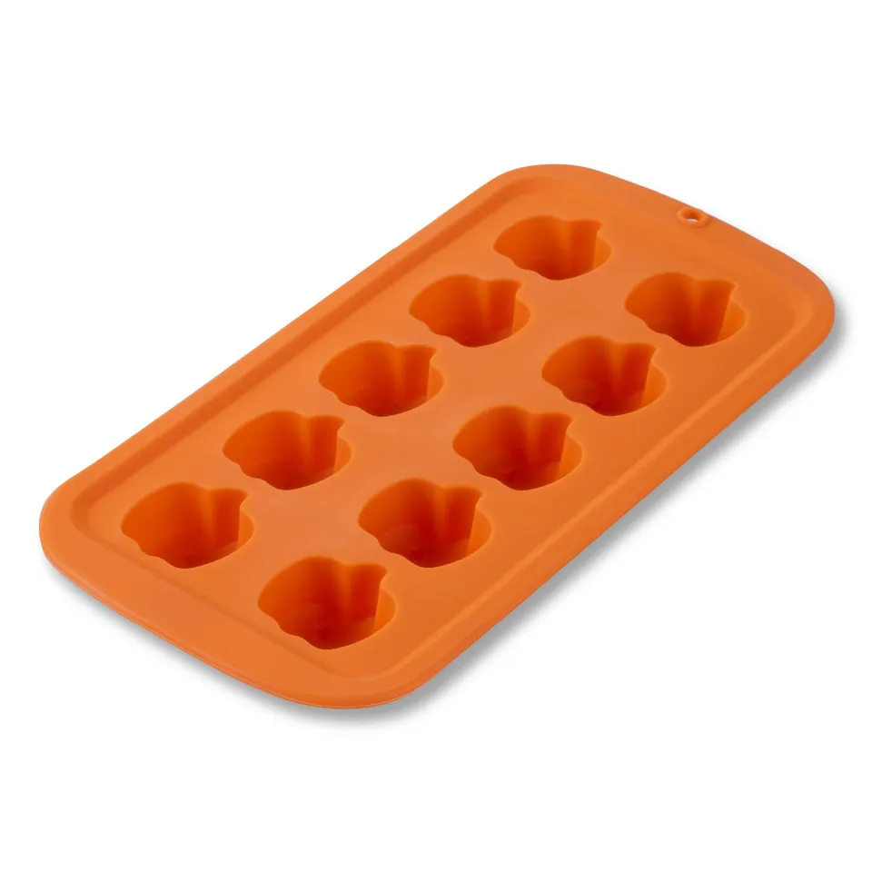 zenker-stampo-in-silicone-per-dolci-halloween-10-impronte-mini-zucca-resistente- image 1
