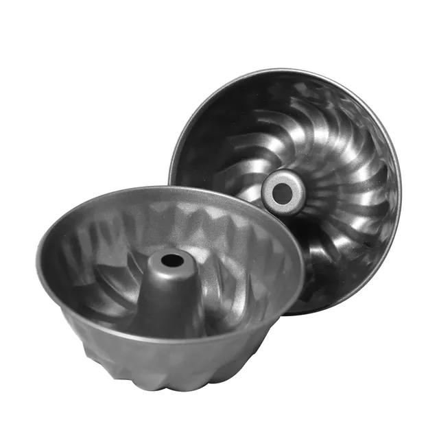 zenker-62208-set-2-mini-stampi-per-ciambelle-e-budini-in-acciaio-al-carbonio-ant image 1