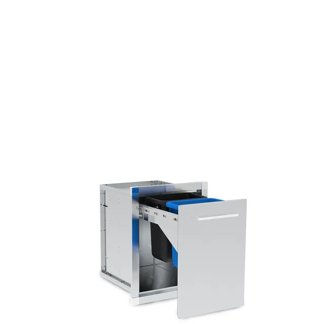 broil-king-enclosed-waste-organizer-modulo-cestino-a-scomparsa-in-acciaio-inox-3 image 1