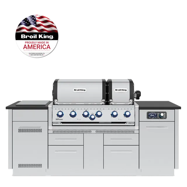 broil-king-imperial-qs-690i-grill-a-gas-isola-con-doppio-forno-6-bruciatori-dual image 1