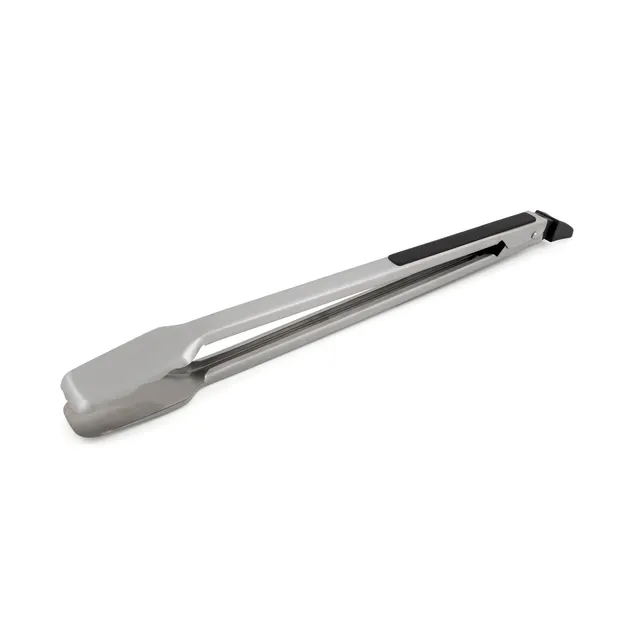 broil-king-baron-tong-pinza-girapepe-2-in-1-in-acciaio-inox-con-meccanismo-di-bl image 1