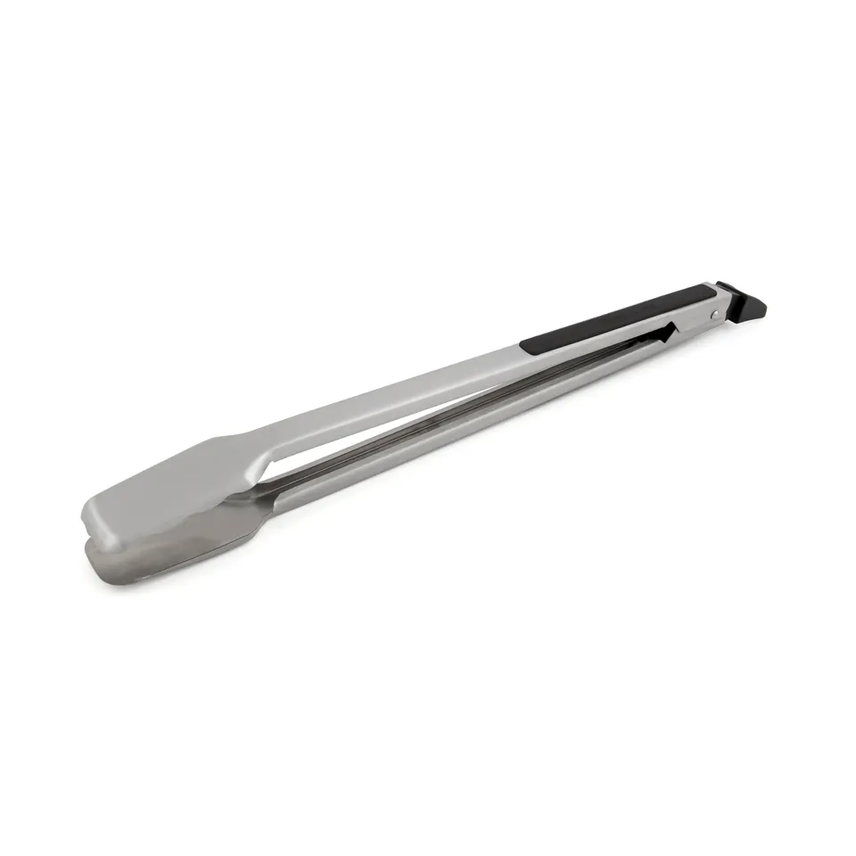 broil-king-baron-tong-pinza-girapepe-2-in-1-in-acciaio-inox-con-meccanismo-di-bl image 1