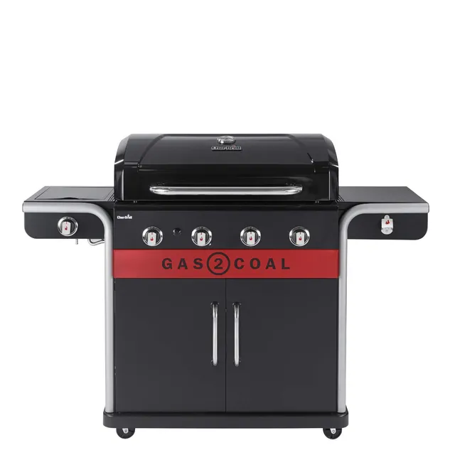 char-broil-gas2coal-440-barbecue-ibrido-a-gas-e-carbone-con-vassoio-carbone-brev image 1