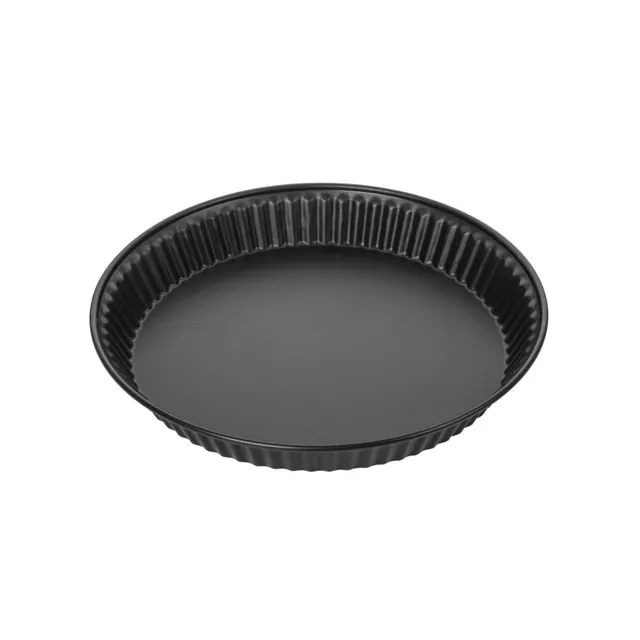 zenker-stampo-crostata-a-fondo-liscio-28-cm-black-metallic-rivestimento-antiader image 1