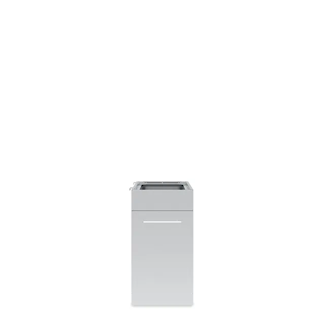 broil-king-stainless-steel-waste-organizer-cabinet-cassonetto-rifiuti-estraibile image 1