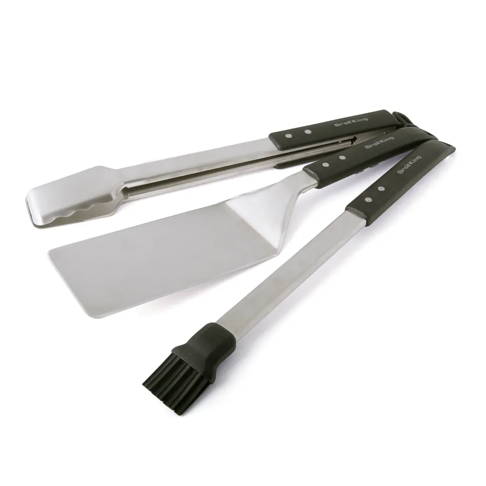broil-king-imperial-set-utensili-barbecue-3-pezzi-paletta-super-flipper-pinze-a- image 1