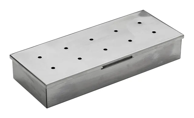 char-broil-140-552-affumicatore-in-acciaio-inox-con-coperchio-ventilato-per-arom image 1