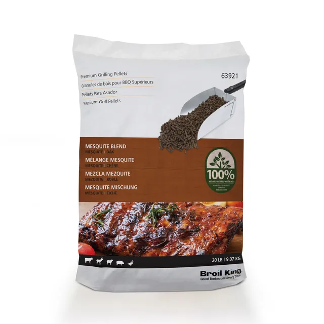 broil-king-mesquite-blend-pellet-per-barbecue-100-naturali-miscela-mesquite-per- image 1