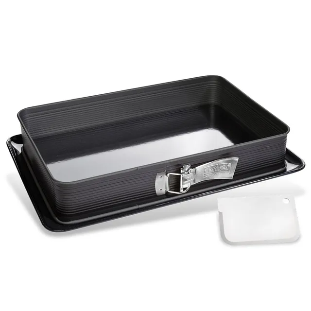 zenker-lasagnera-apribile-con-spatolina-25-x-38-x-7-cm-deluxe-rivestimento-antia image 1