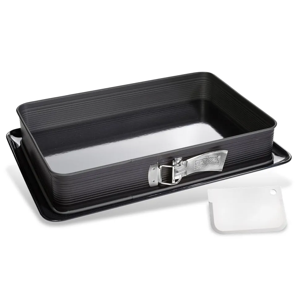 zenker-lasagnera-apribile-con-spatolina-25-x-38-x-7-cm-deluxe-rivestimento-antia image 1