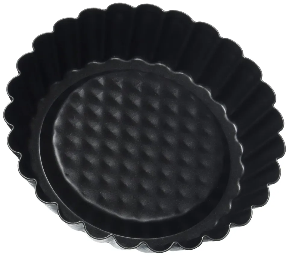 zenker-set-6-mini-stampi-per-tortine-crostatine-e-tartellette-10-cm-con-rivestim image 1