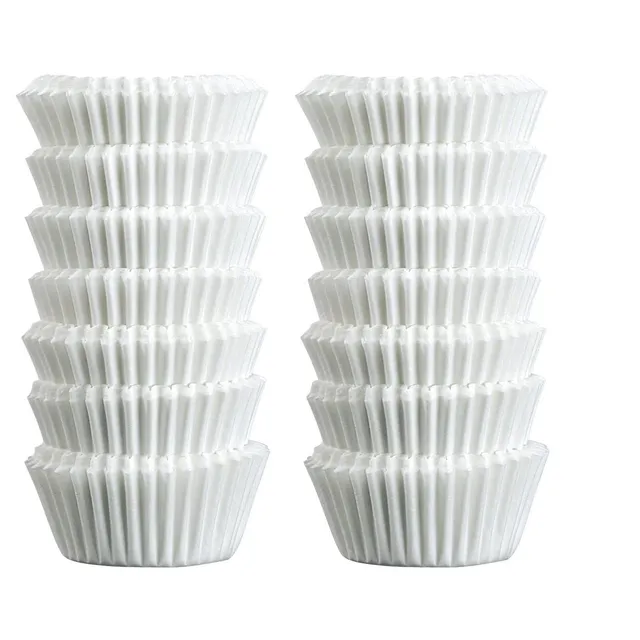 zenker-mini-pirottini-per-muffin-in-carta-bianca-confezione-da-240-unit image 1