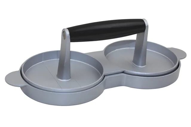 char-broil-140-539-pressa-doppia-per-hamburger-in-alluminio-forma-rotonda-2-burg image 1