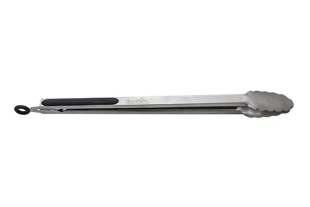 char-broil-140-586-pinza-per-barbecue-con-impugnatura-antiscivolo-in-acciaio-ino image 1