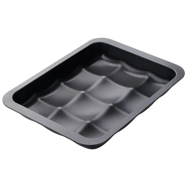 zenker-6517-teglia-antiaderente-per-12-panini-dolci-e-salati-black-metallic image 1