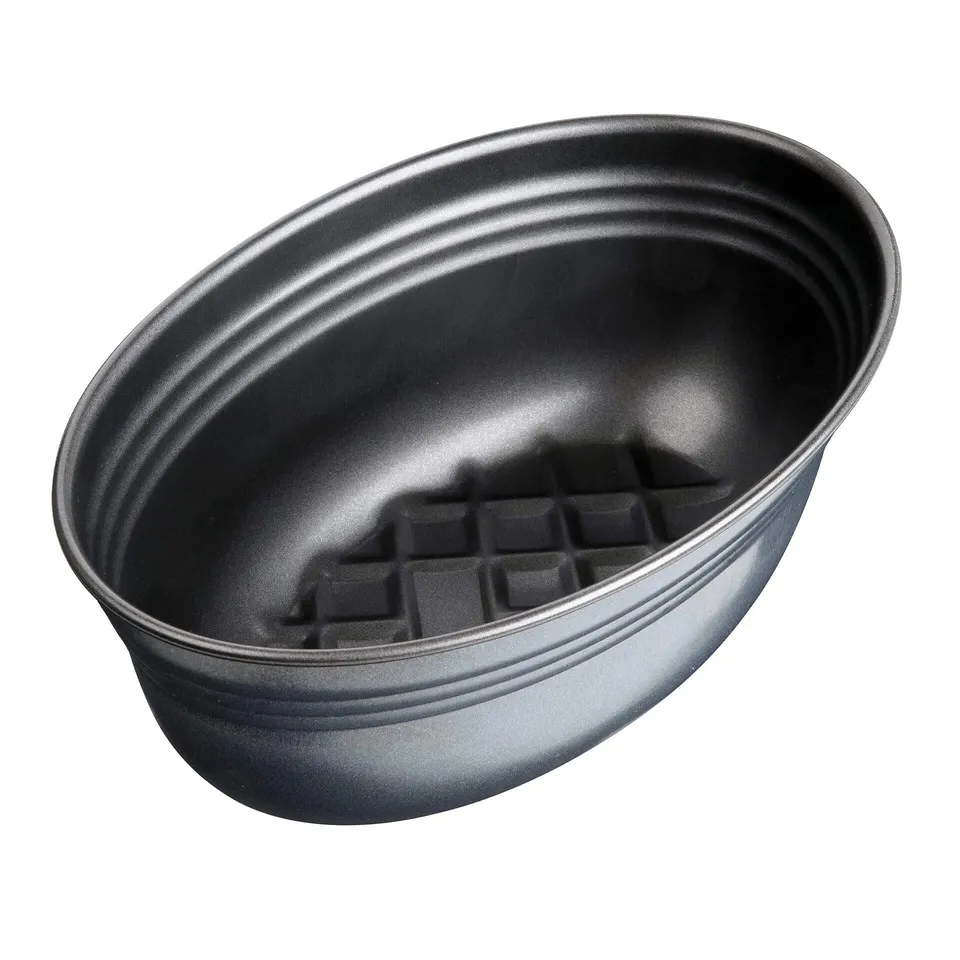 zenker-stampo-ovale-per-pane-26-5-cm-con-fondo-a-nido-d-ape-carbon-steel-antiade image 1