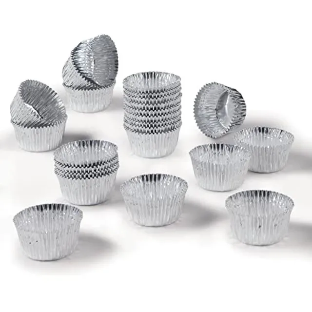 zenker-set-30-pirottini-in-alluminio-per-forno-3-5-cm-con-bordi-zigrinati-argent image 1