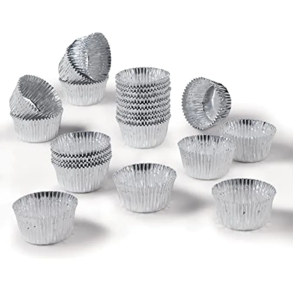 zenker-set-30-pirottini-in-alluminio-per-forno-3-5-cm-con-bordi-zigrinati-argent image 1