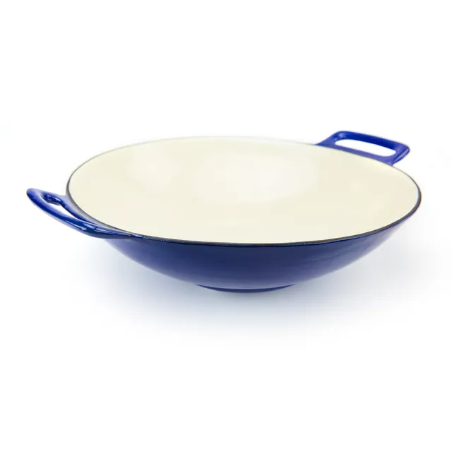 broil-king-cast-grilling-wok-wok-da-bbq-in-ghisa-35-5-cm-con-rivestimento-in-por image 1