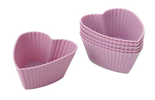 fackelmann-zenker-linea-love-set-6-pirottini-per-cupcake-e-muffin-in-silicone-ro image 4