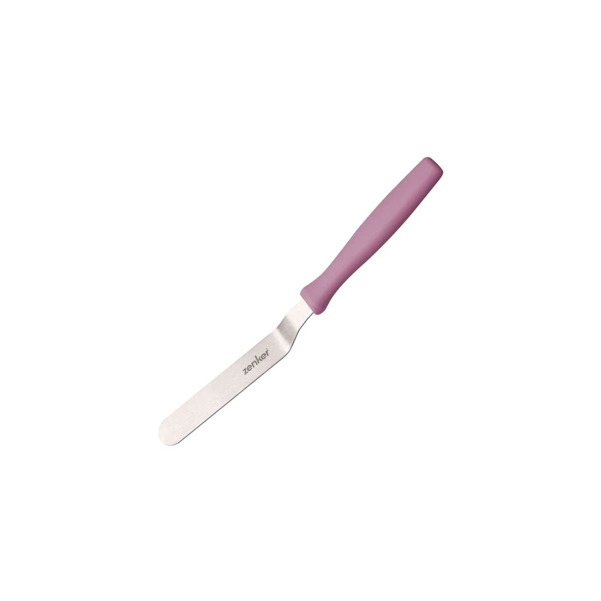 fackelmann-zenker-684693-0-spatolina-per-dolci-in-acciaio-inossidabile-angolata- image 1