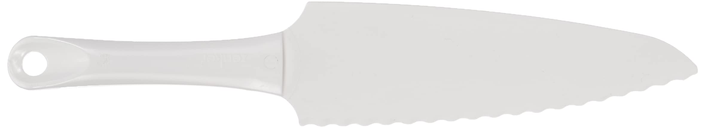 zenker-spatola-staccatorta-e-spalmacrema-in-plastica-bianca-34-x-11-7-x-1-5-cm image 2