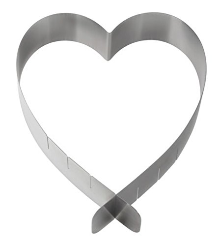 fackelmann-zenker-anello-per-torte-regolabile-a-forma-di-cuore-in-acciaio-inox-p image 6